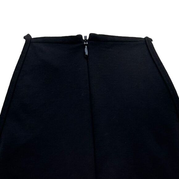 NWOT H&M Crop Top Women's Large Black Halter Ribbon Embroidered Crochet Overlay - Picture 6 of 12